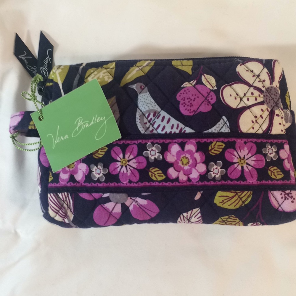 Vera Bradley Small Cosmetic Rare Retired NWT